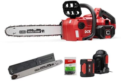 DCK Tools Accu Kettingzaag 58V SET - incl. 1 x 5.0Ah Accu & Snellader - KDCS58181FDK