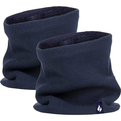Set van 2 thermische winter-nekwarmers voor heren