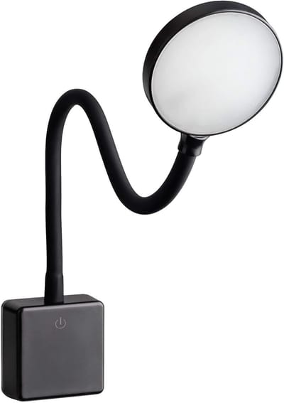 Dimbare LED Wandlamp met Flexibele Voet - 4W Leeslamp voor Korte Afstand