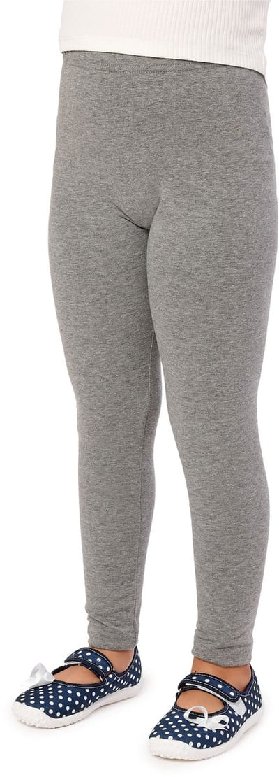 Merry Style Meisjes Leggings - Sport - Vrijetijdsbroek - Lang - Katoen – Sportbroek – Zwart – 134 - MS-MS10-225-LE-new
