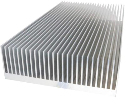 Allecto plus - Aluminium koellichaam 300 mm voor led-emitterdiodes Hoog vermogen met bevestigingsmateriaal