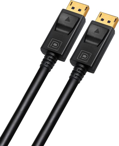 Displayport Kabel 1.4 - 8K 60Hz - 4K 144 Hz - Gecertificeerd - 32.4GBps - DP 1.4 Kabel - 1.5 Meter