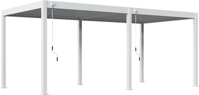 Orion Comfort terrasoverkapping - 300x600cm - Antraciet - Aluminium / Metaal / Vrijstaande / Luxe overkapping - Tuinprieel / Carport / Veranda / Pergola
