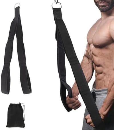 Triceps Touw Fitness Apparatuur voor Krachttraining met Opbergtas