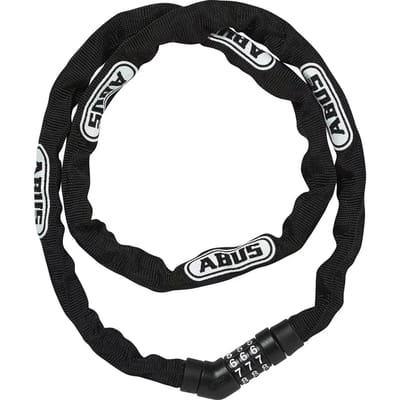 Fietsslot ABUS Kettingslot - Steel-O-Chain™ 4804C - Security level 4 - zwart - 110 cm - Geschikt voor elektrische fietsen en stadsfietsen