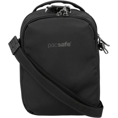Pacsafe V Companion Crossbody - 5 L - Schoudertas - RFID-blokkerend - Anti-diefstal Tas - Beveiligde Tas - Crossbody Waterafstotend - Zwart
