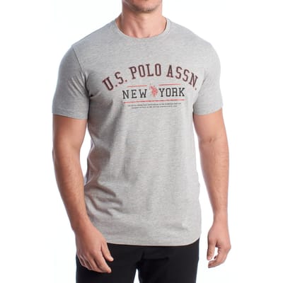 Herren-T-Shirt aus Baumwolle mit kurzen Ärmeln US42154024