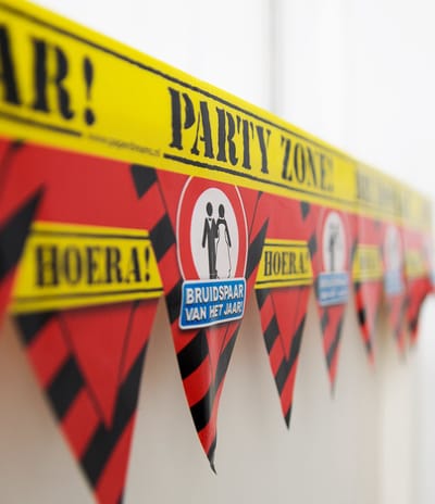 Paperdreams - Party Tape - Bruidspaar van het jaar (12 m)