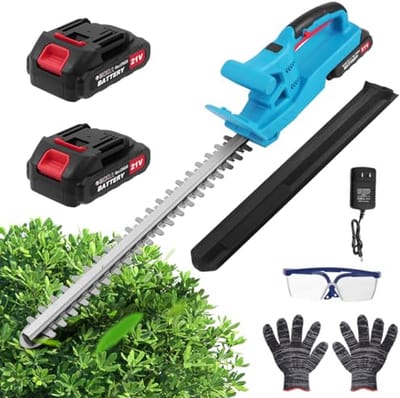 Professionele Heggenschaar 50 cm Snijlengte met 2 Accu's en Oplader