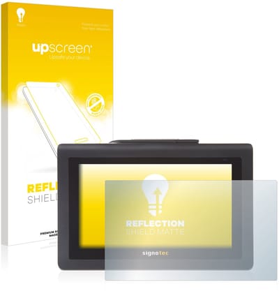 upscreen - Screenprotector voor Signotec Signature Pad Delta - Folie Beschermfolie anti glare matte