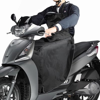 Zylo® Scooter Deken - Beenkleed - Waterdicht - Winddicht - 150x70x3cm - Zwart