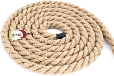 Jute touw - Natuurlijk touw - Decoratie en afdichting - Milieuvriendelijk en sterk - 30 meter - Natuurlijk