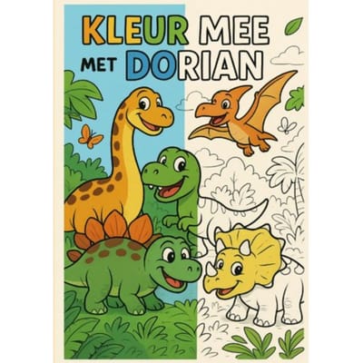 Kleur Mee Met Dorian - Jonas Helewaut