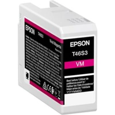 Original Ink Cartridge Epson C13T46S300 25 ml Black Magenta