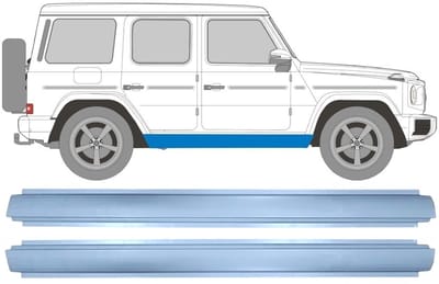 Reparatie dorpel voor Mercedes G-Class W460 W461 W463 1979- / Links = Rechts