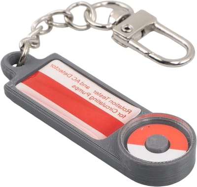 Pompdraai Tester - Circulatiepomp Detector - Verwarming Controleren - Magnetische Indicatie - Compact Formaat - Zwart