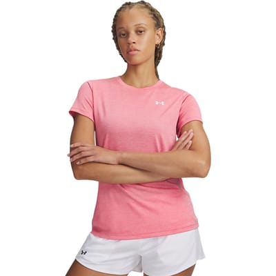 Under Armour Twist T-shirt met korte mouwen voor dames (Roze)