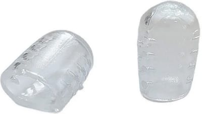 2x Siliconen Teen Caps Anti-Frictie / Ademende Teen Beschermer / Voorkomt Blaren / HaverCo