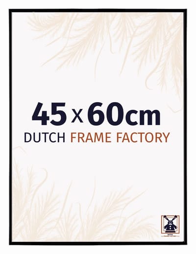 Fotolijst 45x60 cm - Kunststof - Zwart Mat - Easy