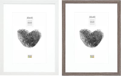 Deknudt Frames fotowand S66KMP 14 - 2 fotokaders - foto 20x30/30x40 cm
