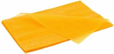 Stofwisdoekjes viscose 25x40 cm oranje set à 50 stuks