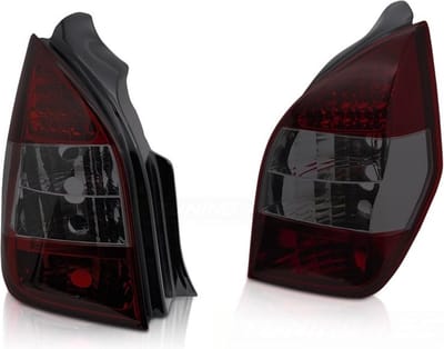 Sportieve LED Achterlichtset Citroën C2 - Rood Smoke Tuning Design