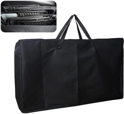 Dailygoods- Opbergtas Grote Capaciteit - 105 x 73 x 28 cm - Duurzaam Oxford - Inklapbaar - Voor Tuinmeubelen - Versterkte Schouderriem - Stoeltas