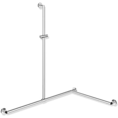 HEWI System 900 shower handrail, 125 x 8.7 cm, right version 900.35.33840