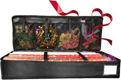 Opbergtas voor cadeaupapier - Waterdicht en scheurvast organizer voor creatief gebruik