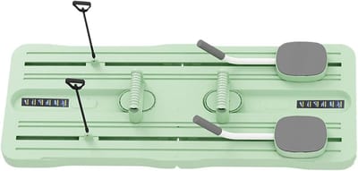 Pilates Board - Core Trainer - Thuisfitness Training - Opvouwbaar Ontwerp - 105 x 40 cm - Groen