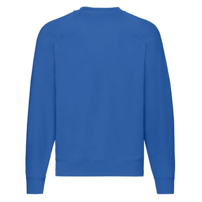 Fruit of the Loom Heren Klassiek Raglan Sweatshirt (Koningsblauw)