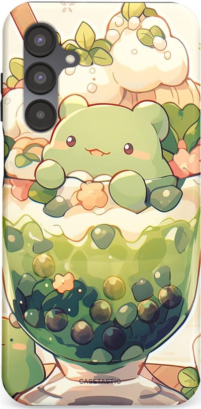Casetastic Hoesje Geschikt voor Samsung A16 - Stijlvolle Beschermende Duo-layer Case - Zoet Dessert Patroon