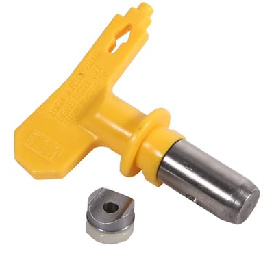 Allecto - Airless Spray Gun Nozzle - Geel - Spuitmond voor Airless Verfspuit - Geschikt voor Huishoudelijke Schilderwerk - Duurzaam Design