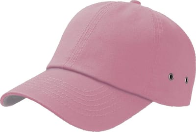 Atlantis Actie 6 Paneel Chino Baseball Cap (Roze)