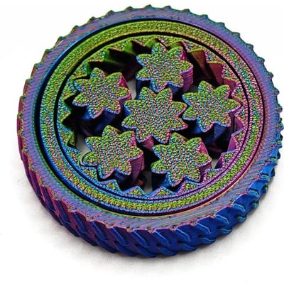 3D Geprint Roterend Bal Speelgoed O-Vormige Universele Vingertop Gyroscoop Zwaartekracht Rotatie Angstverlichting Decompressie