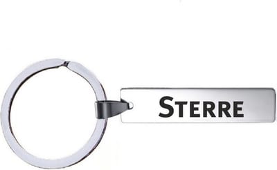 Sleutelhanger Met Naam - Sterre - RVS