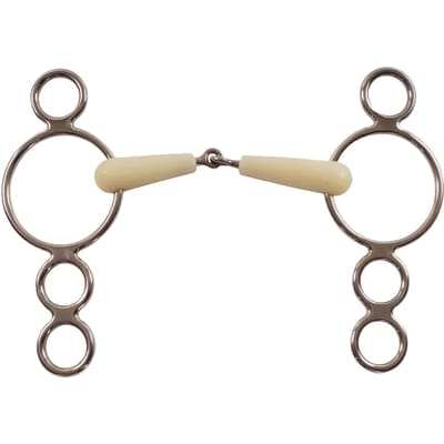 Mors met 4 ringen voor paard Happy Mouth HM