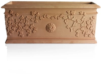 Bama FIORIERA VITE Plantenbak – 80 cm – Terracotta – Kunststof & Klassiek
