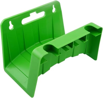 Tuinslanghouder Wandmontage - Slangsteun Buiten - Opgeruimde Tuin - Weerbestendig PP Materiaal - 23 x 16 x 14 cm - Zwart