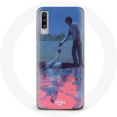 Coque - Samsung - Galaxy A70 - Souple - Squid Game - Protection Adulte Mixte