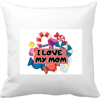 Akyol - mama cadeau - Kussen hoes - Moeder - moeders - cadeautje - met opdruk - verjaardag - moederdag - mama cadeautjes - moederdag cadeau - verjaardag - liefste mama - leuk kado om te geven - 40 bij 40 cm