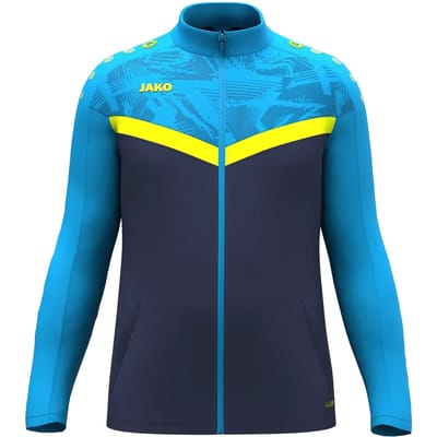 Jako Iconic Polyestervest Kinderen - Marine / Jako Blauw / Fluogeel | Maat: 116