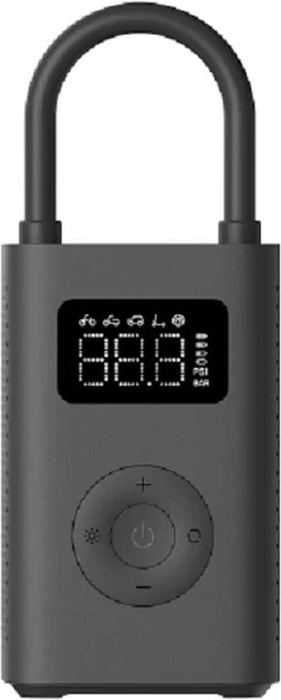 Eszenzics™ Professional Compressor - Draagbare luchtcompressor - Elektrische luchtpomp - Oplaadbaar - 6 Opblaaspresets - Incl. diverse adapters en tas - Zwart