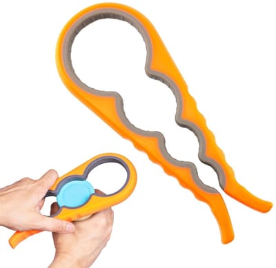 Dailygoods- Blikopener Multifunctioneel - Flessenopener - Handmatige Blikopener - Professioneel - Keuken/Restaurant - Kunststof - Flesopener
