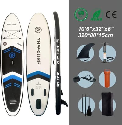 Livano Sup Board - Opblaasbaar - Supboard - Sup Boards - Paddle - Kayak - 320cm - Wit