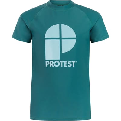Protest PRTBerents Jr – Uv shirt Jongens – Korte mouwen – Ronde hals – Geel