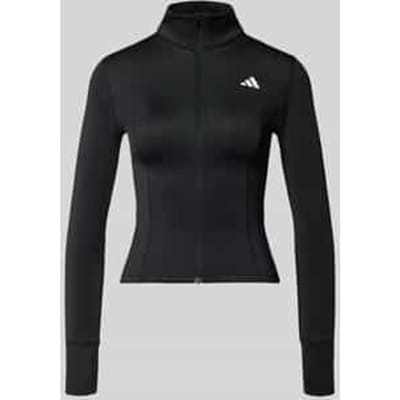 Adidas Performance Optime Essentials Jack Met Lange Ritssluiting - Dames - Zwart