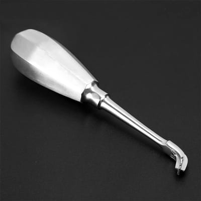 Extracteur de Couronne Brisée Élévateur de Racine Écarteur Croisé Endodontique Foret Pince Dentaire Acier Inoxydable black