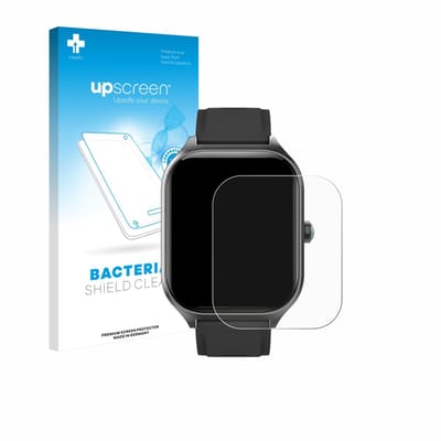 upscreen - Screenprotector voor FORRLITE Smartwatch 2.01" - Folie Beschermfolie transparant antibacterieel