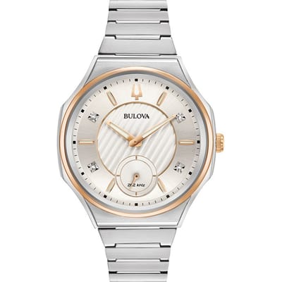 BULOVA 98P182 - Horloge - RVS - Zilverkleurig - 40 mm